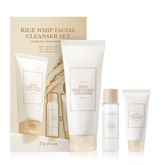 [I'm from] Rice Whip Facial Cleanser Set