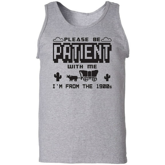 I'm From The 1900s Adult Tank Top