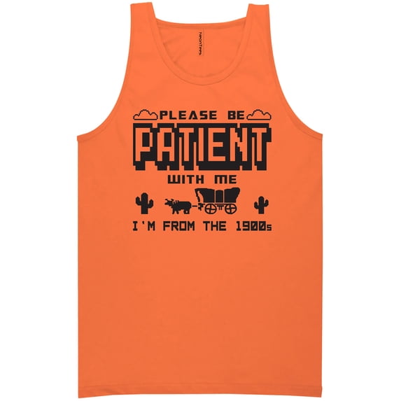 I'm From The 1900s Neon Tank Top