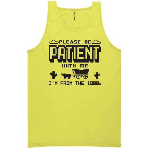 I'm From The 1900s Neon Tank Top