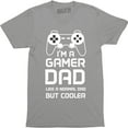 thumbnail image 1 of I'm Gamer Dad Like A Normal Dad But Cooler With Remote Image for Men T-Shirt, 1 of 4