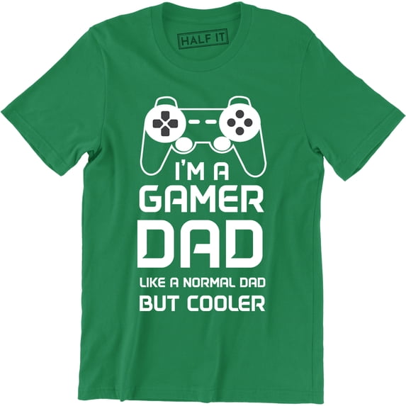 I'm Gamer Dad Like A Normal Dad But Cooler With Remote Image for Men T-Shirt