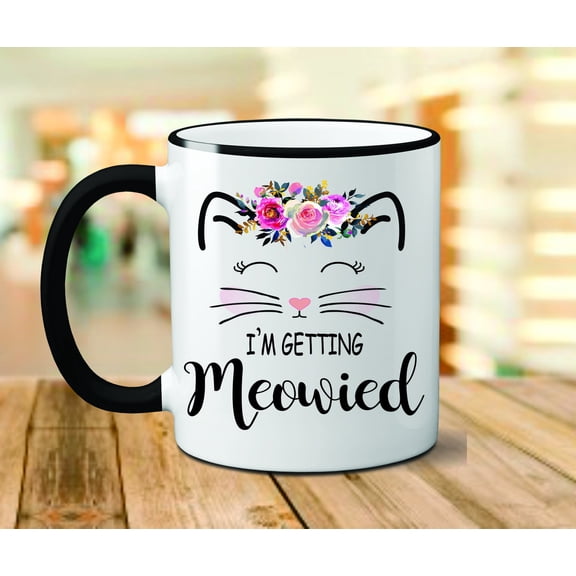 I'm Getting Meowied Mug Custom Bride Gift Bridal Shower Gift
