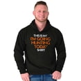 thumbnail image 1 of I'm Going Hunting Today Unisex Plus Fleece Graphic Hoodie Brisco Brands 5X, 1 of 5
