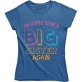 thumbnail image 1 of I'm Going To Be a Big Sister Again Birthday Gift Suprise T-Shirt, 1 of 4