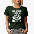 thumbnail image 1 of I'm Going to be a Daddy, Pregnancy Announcement, Military Green T-Shirt, 2XL, 1 of 5