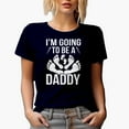 thumbnail image 1 of I'm Going to be a Daddy, Pregnancy Announcement, Navy Blue T-Shirt, XL, 1 of 5