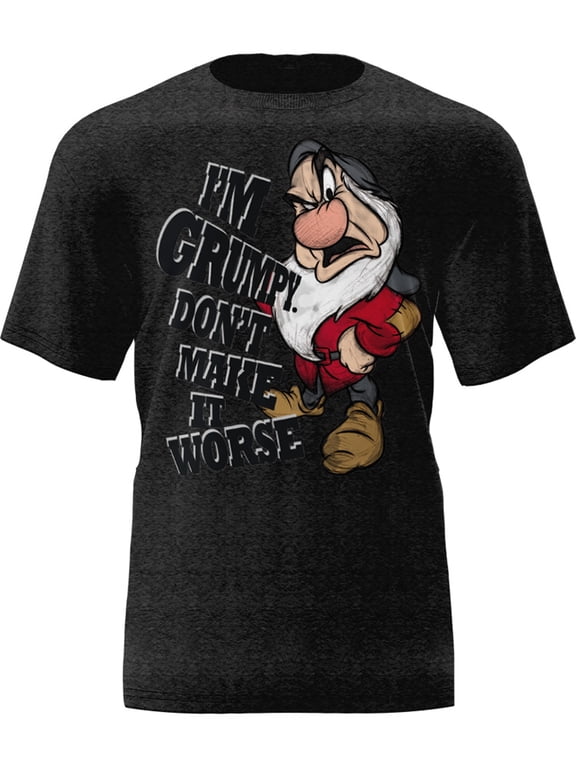 Grumpy Adult Tee Shirt, S-2XL (Men's)