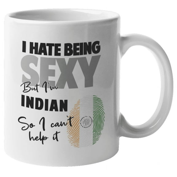 I'm Indian. India Themed Coffee & Tea Gift Mug (11oz)