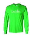 thumbnail image 1 of I'm Irish, What's Your Super Power Patricks Day Gift Sarcastic Humor Novelty Men's Long Sleeve Shirts, 1 of 3