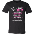 thumbnail image 1 of I'm July Girl 1962 Birthday 64Th Bday Decorations 64 Years Old Women T-Shirt, 1 of 3