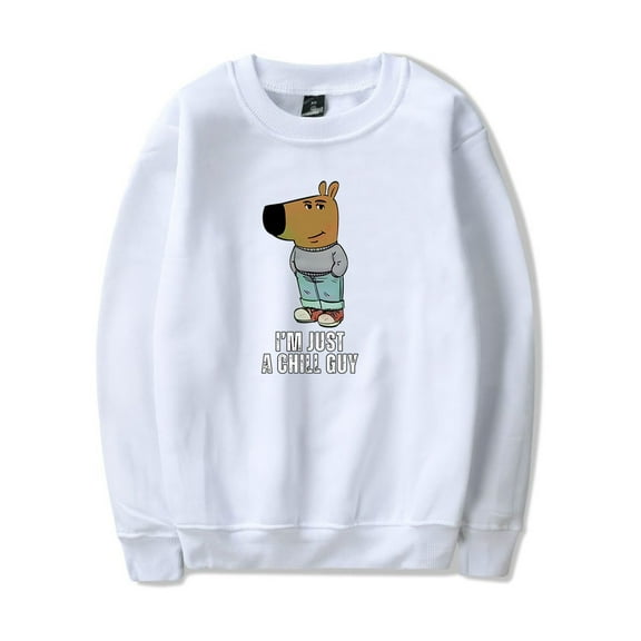 I'm Just A Chill Guy Merch Long Sleeve Crewneck Sweatshirt For Men/Women Unsiex Fashion Cosplay Streetwear
