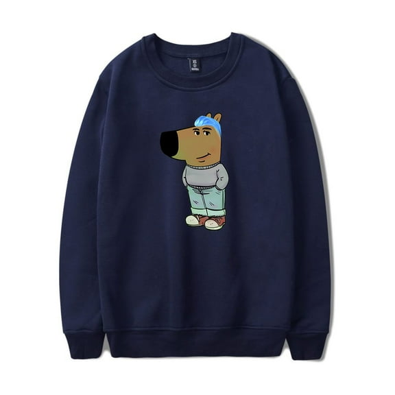 I'm Just A Chill Guy Merch Long Sleeve Crewneck Sweatshirt For Men/Women Unsiex Fashion Streetwear