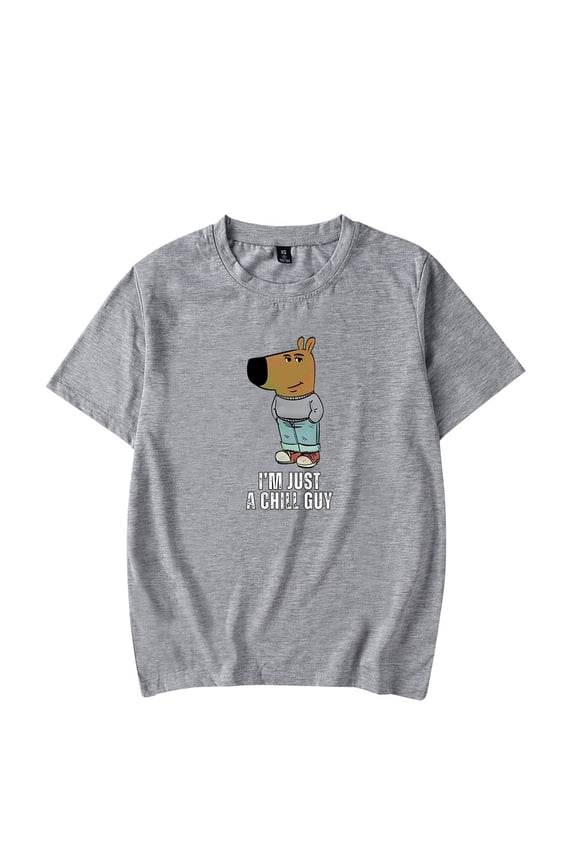 I'm Just A Chill Guy T-Shirt Merch Women/Men Unisex Summer Short Sleeve Tshirt Tee Fashion Streetwear