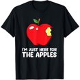 thumbnail image 1 of I'm Just Here For The Apples T-Shirt, 1 of 4