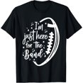 thumbnail image 1 of I'm Just Here For The Band Marching Halftime Show T-Shirt, 1 of 4