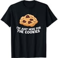 thumbnail image 1 of I'm Just Here For The Cookies Funny Christmas Cookies T-Shirt, 1 of 5