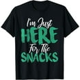 thumbnail image 1 of I'm Just Here For The Snacks Funny T-Shirt For Snack Lovers, 1 of 4