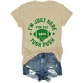 thumbnail image 1 of I'm Just Here For The Tush Push Shirt, I'm Just Here For The Tush Push T-Shirts Women Man, 1 of 7
