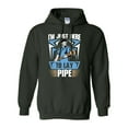 thumbnail image 1 of I'm Just Here To Lay Pipe Plumber Funny DT Sweatshirt Hoodie, 1 of 2