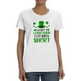 thumbnail image 1 of I'm Just Short Shaped T-Shirt Women -Image by Shutterstock, Female 3X-Large, 1 of 4