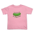 thumbnail image 1 of I'm Kind Of A Big Dill deal Cute Toddler T-Shirts for Boys Girls (Pink, 3T), 1 of 5