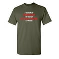 thumbnail image 1 of I'm Kind Of Surprised Tshirts Sarcastic Humorous Graphic Tees Novelty Gift Apparel For Christmas Day Birthday Party Funny Mens T Shirt, 1 of 5