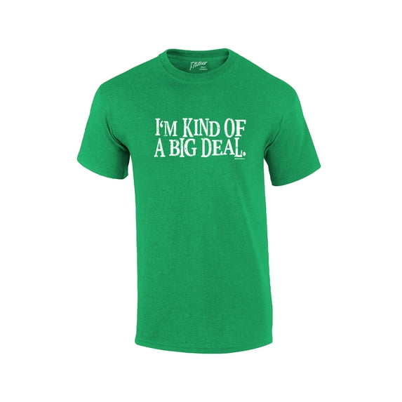 I'm Kind of An Important Person Funny Humor Sarcasm Novelty Short Sleeve-Kelly-4Xl