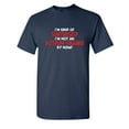 thumbnail image 1 of I'm Kind of Surprised I'm Not An Action Figure By Now Sarcastic Humor Graphic Novelty Funny Tall T Shirt, 1 of 1