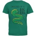 thumbnail image 1 of I'm Kind of a Big Deal Eel Jade Green Adult T-Shirt - X-Large, 1 of 1