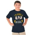 thumbnail image 1 of I'm Kinda Kind of a Big Deal Popeye Crewneck T Shirts Boy Girl Teen Brisco Brands XS, 1 of 6