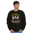 thumbnail image 1 of I'm Kinda Kind of a Big Deal Popeye Sweatshirt for Men or Women Brisco Brands M, 1 of 5