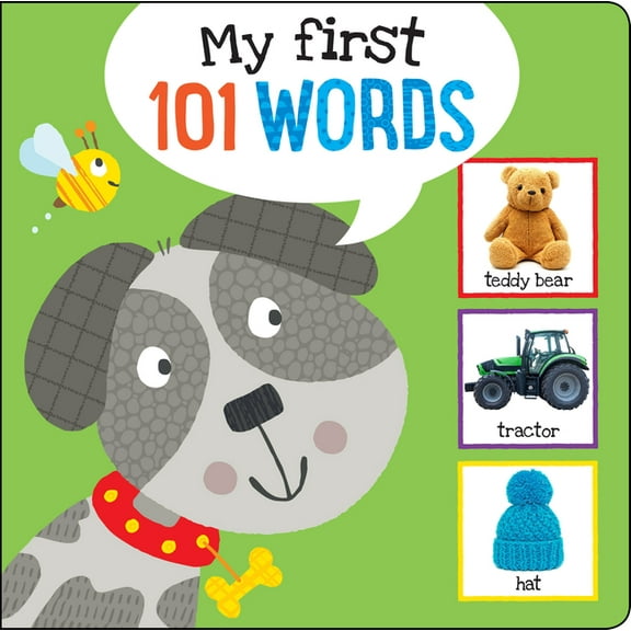 I'm Learning My First 101 Words! Board Book, (Hardcover)
