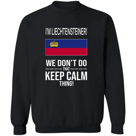 I'm Liechtensteiner Liechtenstein Flag Pride Funny Heritage Crewneck Pullover Sweatshirt price history and forecast - WILDSOULD 18500US