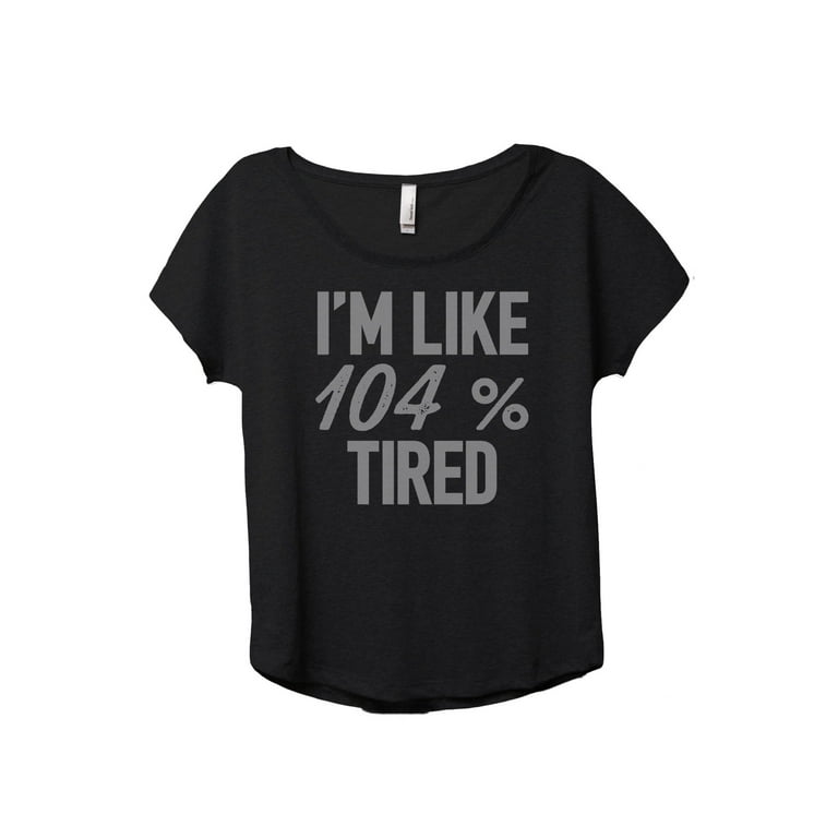 black slouchy t shirt