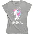 thumbnail image 1 of I'm Magical for Women Unicorn for St. Patrick's Day Magical T-Shirt, 1 of 4