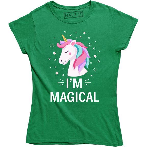 I'm Magical for Women Unicorn for St. Patrick's Day Magical T-Shirt