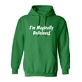 thumbnail image 1 of I'm Magically Delicious St Saint Patricks Day Gift Sarcastic Humor Novelty Funny Men's Hoodies, 1 of 2