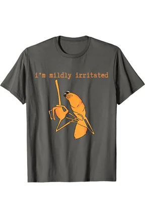 I'm Mildly Irritated Marcus The Worm Funny Marcus Robert T-Shirt, Unisex T-Shirt