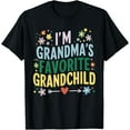 thumbnail image 1 of I'm My Grandma's Favorite Grandchild Funny Grandson Grandkid T-Shirt, 1 of 4