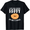 thumbnail image 1 of I′m Not A Bagel - Bagels Funny Bagel Lover Baking T-Shirt men and women can wear, black, white, gifts, 1 of 4