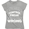 thumbnail image 1 of I'm Not A Control Freak But You Are Doing It Funny Gamer Women's T-Shirt, 1 of 4