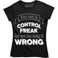 thumbnail image 1 of I'm Not A Control Freak But You Are Doing It Funny Gamer Women's T-Shirt, 1 of 4