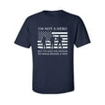thumbnail image 1 of I'm Not A Hero Adult Short Sleeve T-shirt, 1 of 4