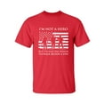 thumbnail image 1 of I'm Not A Hero Adult Short Sleeve T-shirt, 1 of 4