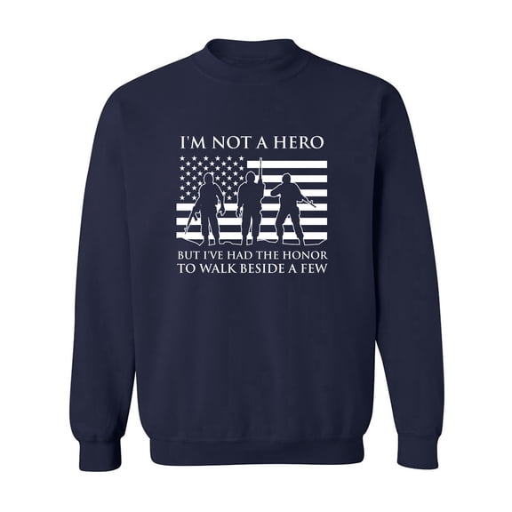 I'm Not A Hero Crewneck Sweatshirt
