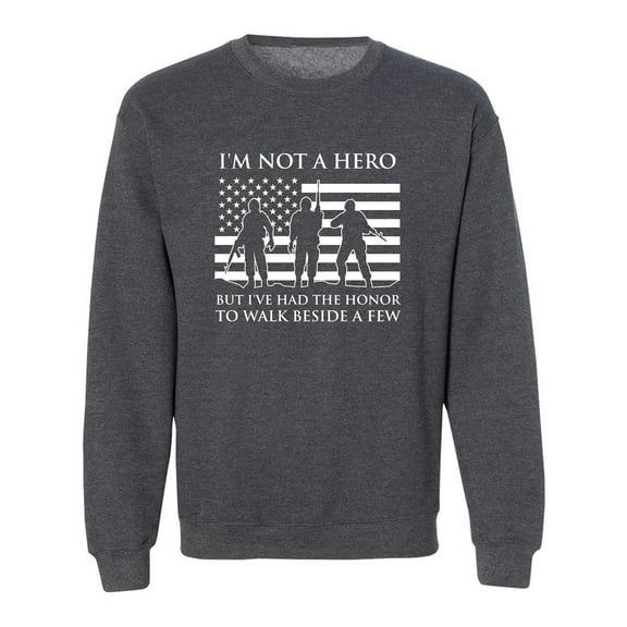 I'm Not A Hero Crewneck Sweatshirt