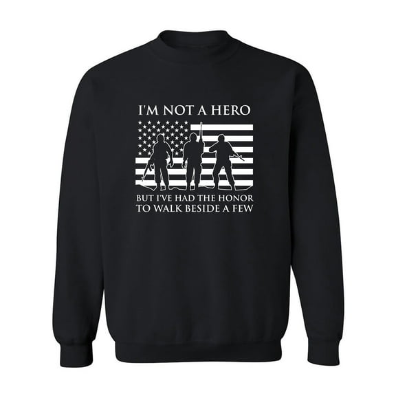 I'm Not A Hero Crewneck Sweatshirt
