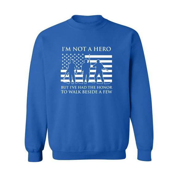 I'm Not A Hero Crewneck Sweatshirt