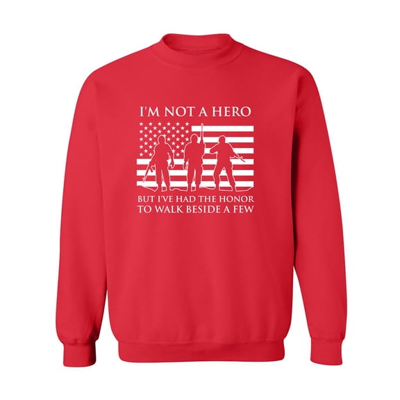 I'm Not A Hero Crewneck Sweatshirt